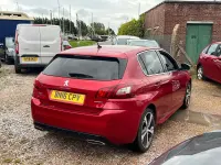 Used Peugeot 308 GT-line 2016 Red Hatchback