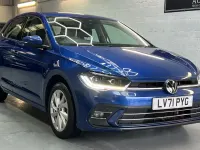 Used VW Polo Style 2021 Blue Hatchback
