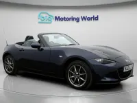 Used Mazda MX5 Exclusive-Line 132 HP (97 kW) 2024 Blue Cabriolet