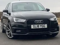Used Audi A1 Black Edition 2018 Brilliant black Hatchback