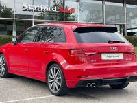 Used Audi A3 Black Edition 147 HP (108 kW) 2020 Red Hatchback