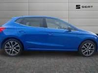 Used Seat Ibiza XCELLENCE 94 HP (69 kW) 2022 Blue Hatchback