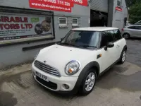 Begagnad Mini ONE Hatch 2012 Vit Halvkombi