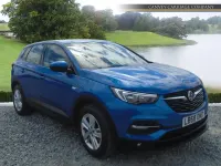 Used Vauxhall Grandland X S 130 HP (95 kW) 2019 Blue SUV