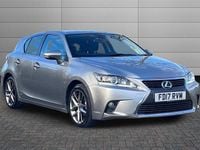 Used Lexus CT200h Executive Line 136 HP (100 kW) 2017 Silver Hatchback