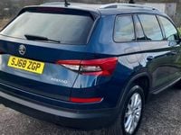 Used Skoda Kodiaq SE 150 HP (110 kW) 2018 Blue SUV