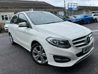 Used Mercedes B180 109 HP (80 kW) 2015 White MPV