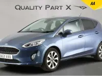 Used Ford Fiesta Trend 75 HP (55 kW) 2021 Blue Hatchback