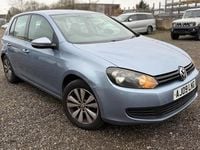 Used VW Golf VI S 2009 Blue Hatchback