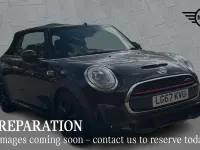Used Mini John Cooper Works Cabriolet 228 HP (167 kW) 2017 Black Cabriolet