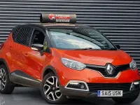 Used Renault Captur Dynamique 90 HP (66 kW) 2015 Orange/black SUV