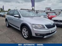 Used Skoda Octavia Scout 4x4 184 HP (135 kW) 2016 Silver Estate
