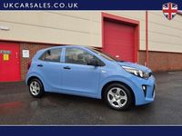 Used Kia Picanto 67 HP (49 kW) 2019 Blue Hatchback
