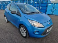 Used Ford Ka Zetec 2013 Blue Hatchback