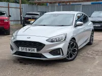 Used Ford Focus ST-Line X 125 HP (91 kW) 2019 Silver Hatchback