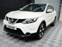 Used Nissan Qashqai N-Connecta 110 HP (80 kW) 2016 White SUV