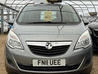 Begagnad Vauxhall Meriva 130 HK (95 kW) 2011 Silver Minibuss