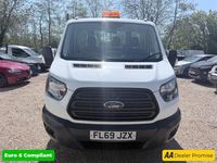 Second-hand Ford Transit 130 CP (95 kW) 2019 Alb Cabrio