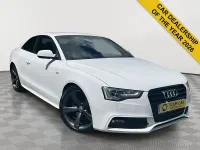 Used Audi A5 Black Edition 177 HP (130 kW) 2013 White Coupe