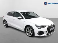 Używany Audi A3 S-Line 2021 Biały Sedan/Limuzyna