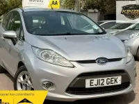 Used Ford Fiesta Zetec 97 HP (71 kW) 2012 Silver Hatchback