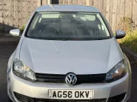 Used VW Golf VI S 102 HP (75 kW) 2009 Silver Hatchback