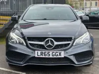 Käytetty Mercedes E220 AMG line 177 HP (130 kW) 2015 Harmaa Coupe - kaksiovinen