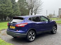 Used Nissan Qashqai N-TEC 115 HP (84 kW) 2015 Blue SUV
