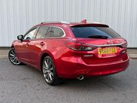 Begagnad Mazda 6 Inclusive 184 HK (135 kW) 2018 Röd Kombi