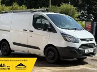 Used Ford Transit Custom 100 HP (73 kW) 2016 White Van