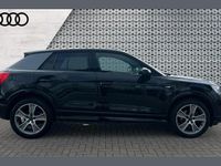 Used Audi Q2 S-Line 116 HP (85 kW) 2018 Mythos black, metallic SUV
