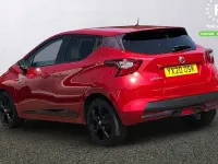 Used Nissan Micra N-TEC 101 HP (74 kW) 2020 Red Hatchback