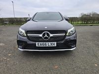 Used Mercedes GLC220 AMG line 2016 Black Coupe