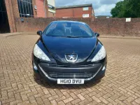 Used Peugeot 308 CC 150 HP (110 kW) 2010 Black Cabriolet