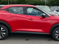 Używany Nissan Juke Acenta 2021 Czerwony SUV