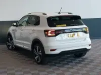 Used VW T-Cross R-line 110 HP (80 kW) 2022 White SUV