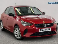 Used Vauxhall Corsa Design Edition 75 HP (55 kW) 2022 Red Hatchback
