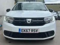 Used Dacia Sandero Ambiance 2017 White Hatchback