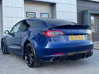 Used Tesla Model 3 Long Range AWD 366 kW (498 HP) 2019 Blue Sedan