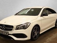 Used Mercedes CLA220 Shooting Brake AMG line 177 HP (130 kW) 2018 White Estate