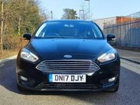 Used Ford Focus Zetec 125 HP (91 kW) 2017 Black Hatchback