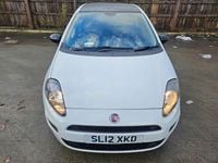 Used Fiat Punto S 77 HP (56 kW) 2012 White Hatchback