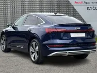 Used Audi e-tron S-Line 300 kW (408 HP) 2020 Blue SUV