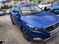 Used MG ZS Exclusive 106 HP (77 kW) 2019 Blue SUV
