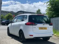 Used Vauxhall Zafira Tourer 162 HP (119 kW) 2014 White MPV