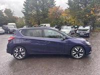 Used Nissan Pulsar Tekna 2016 Blue Hatchback