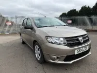 Used Dacia Sandero Ambiance 75 HP (55 kW) 2014 Beige Hatchback
