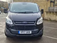 Used Ford Transit Custom Limited 130 HP (95 kW) 2017 Black Van