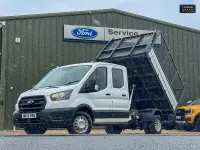 Usado Ford Transit Select 130 CV (95 kW) 2022 Blanco Descapotable