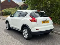 Used Nissan Juke Tekna 110 HP (80 kW) 2011 White SUV
